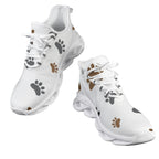 Paw Prints Women's Twisted Sole Sneakers