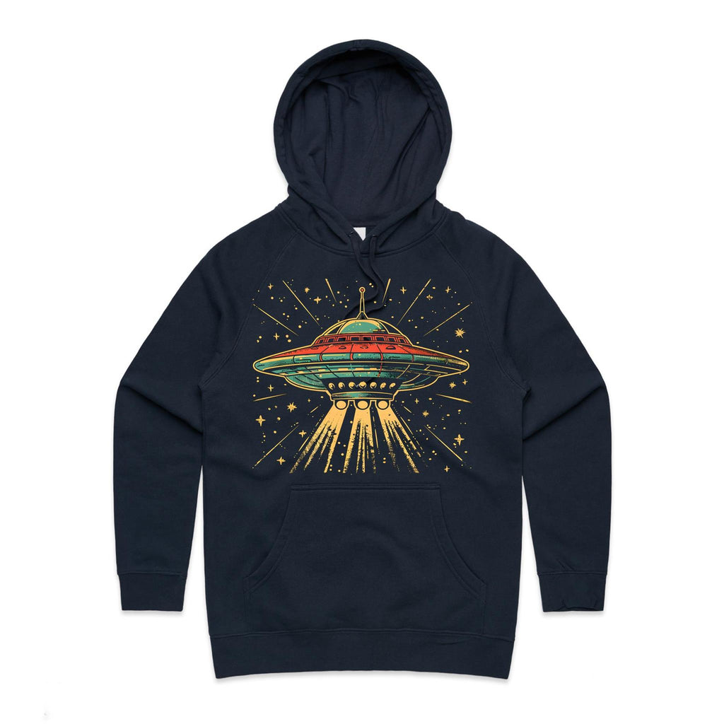 Retro UFO Women's AS Colour Hoodie