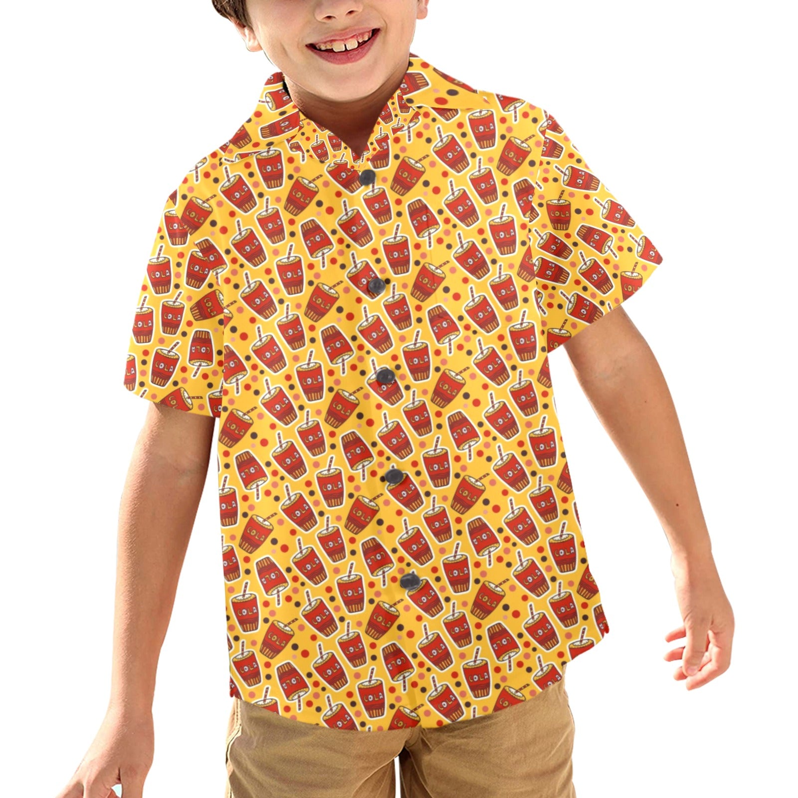 Cola - Junior Kids Hawaiian Shirt