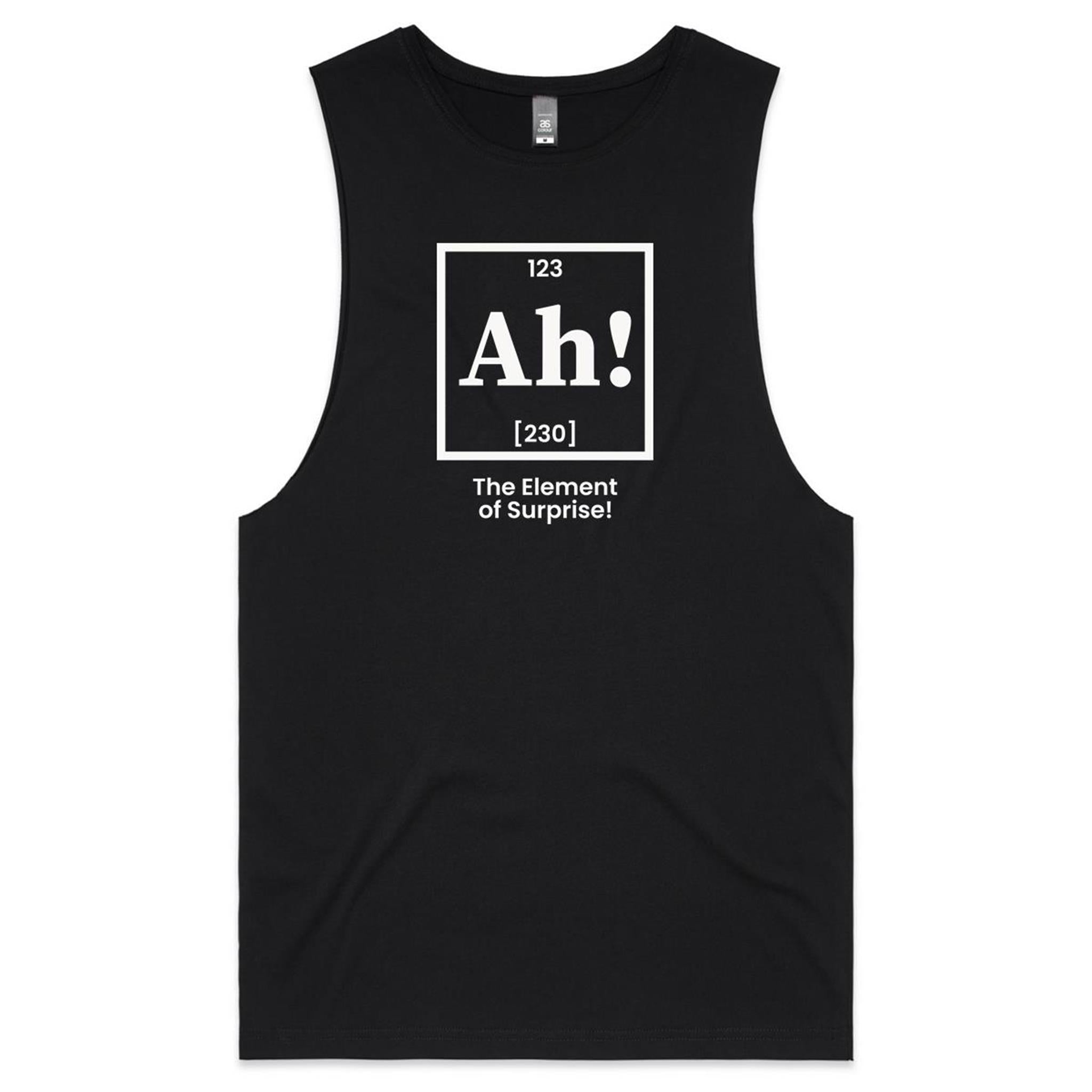 Ah! The Element Of Surprise Men's AS Colour Tank Top Tee