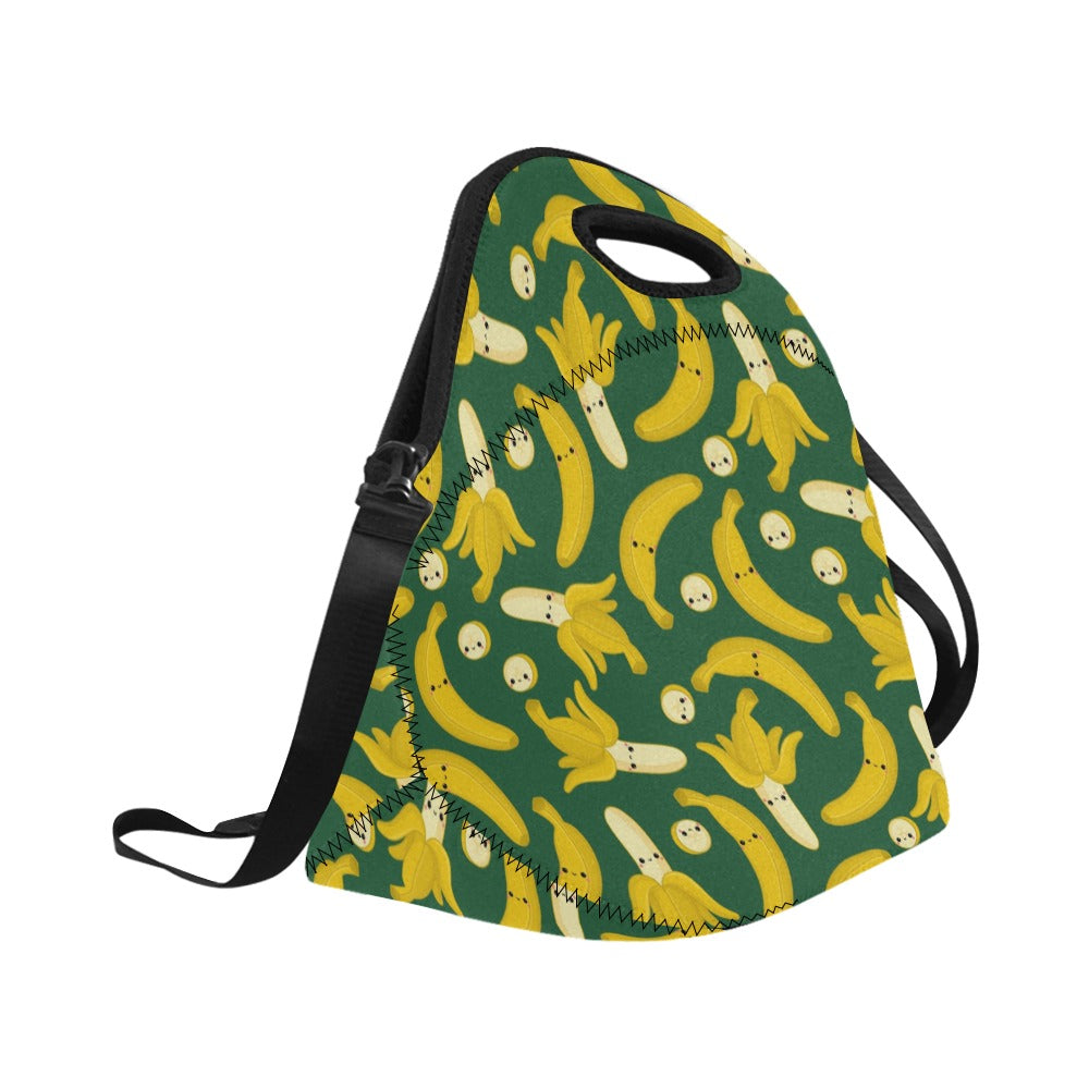 Happy Bananas - Neoprene Lunch Bag Neoprene Lunch Bag Printed Offshore