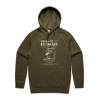 Instant Human, Coffee Machine - Mens Hoodie Army Mens Hoodie Coffee Printed In Australia
