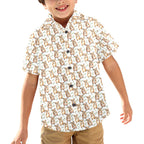 Quokkas Junior Kids Hawaiian Shirt