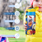 Blue Comic Book - Little Kids Water Bottle Little Kids Water Bottle comic Printed Offshore
