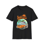 Hello Sunshine, Beach Van - Unisex Softstyle T-Shirt