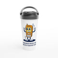 I Remember When I Was Smarter Than My Phone - White 15oz Stainless Steel Travel Mug Default Title Travel Mug Funny Globally Fulfilled Retro tech
