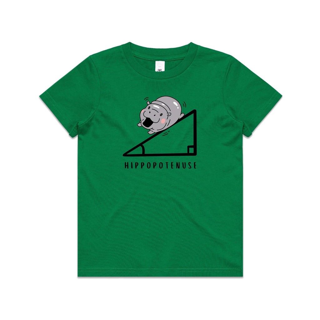 Hippopotenuse Hippo Hypotenuse Kids AS Colour T-shirt