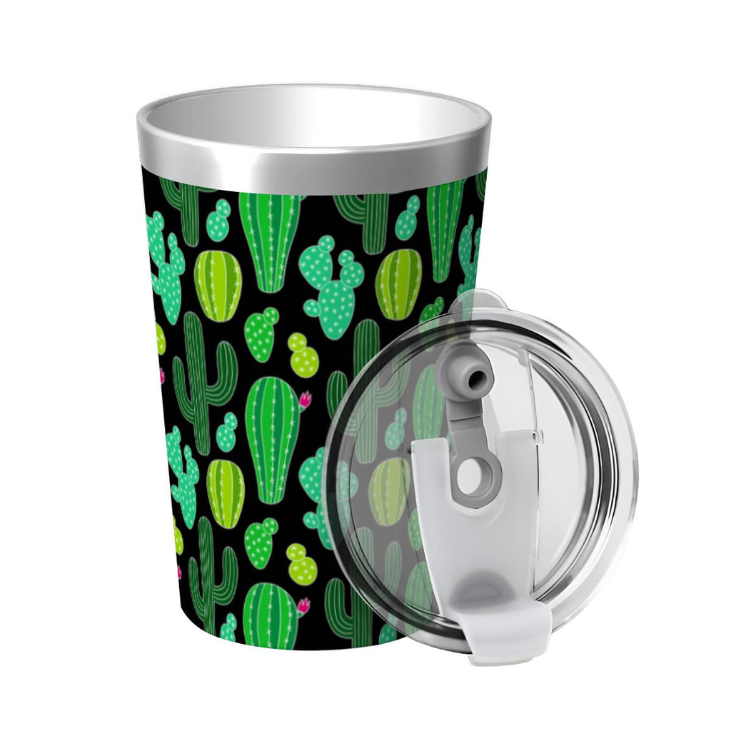 Cactus Plants Small Stainless Steel Travel Mug Cup 12oz/350ml