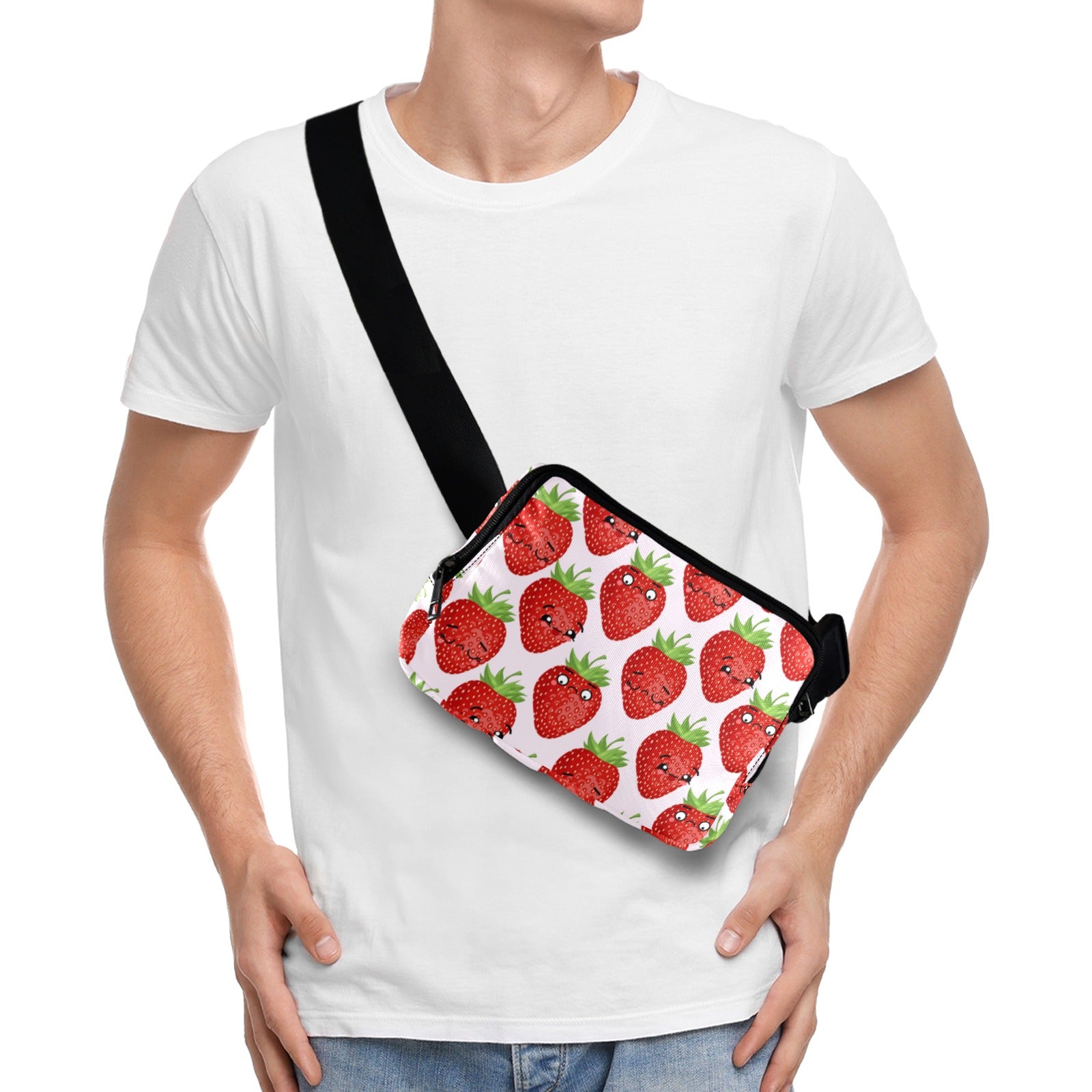 Strawberry Characters - Belt Bag