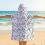 Mermaid World Kid's Hooded Towel Poncho