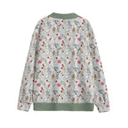 Australian Plants And Animals Unisex V-neck Cardigan With Button Closure