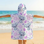 Zen Koala Kid's Hooded Towel Poncho