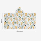 Lions Kids Wrap Hooded Towel Poncho