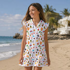 Beach Time Girl's Hooded Beach Cover-Up