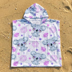 Zen Koala Kid's Hooded Towel Poncho