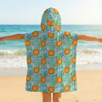 Safari Animals Kid's Hooded Towel Poncho