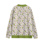 Avocado Love Unisex V-neck Cardigan With Button Closure