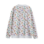 Cute Bugs Unisex V-neck Cardigan With Button Closure