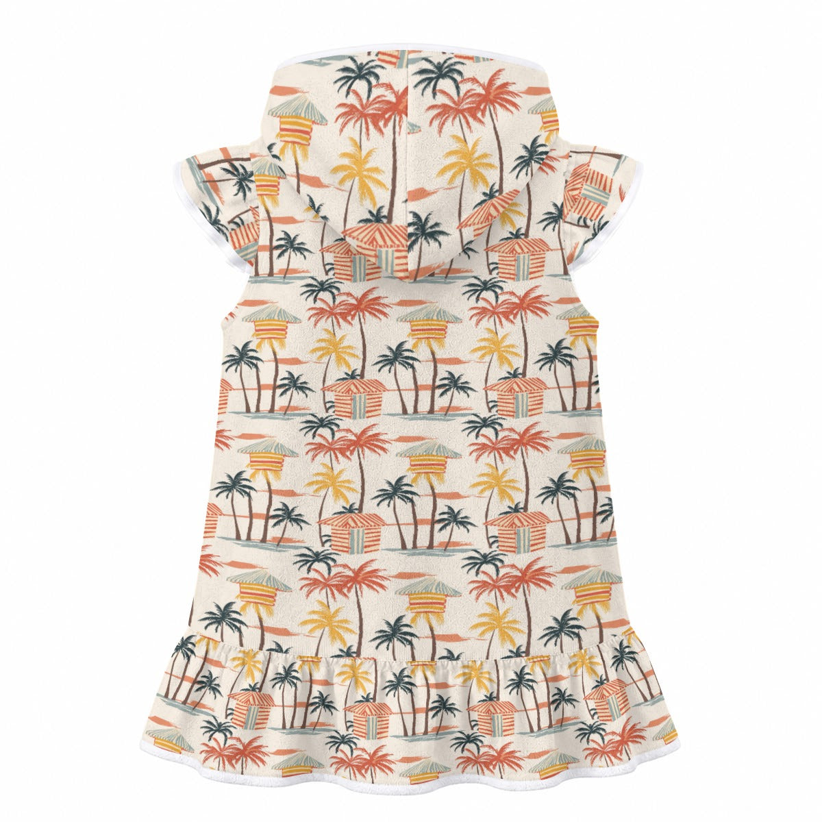 Beach Shack Girl's Hooded Beach Cover-Up