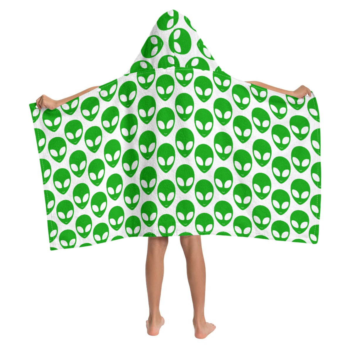 Aliens Kid's Wrap Hooded Towel Poncho