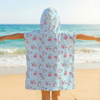 Rainbow Unicorn Kid's Hooded Towel Poncho