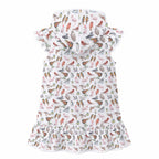 Birds Of A Feather Girl's Hooded Beach Cover-Up