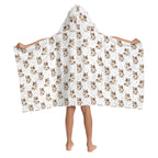 Cheeky Cats Kids Wrap Hooded Towel Poncho
