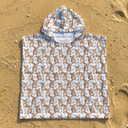 Quokkas Kid's Hooded Towel Poncho