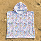 Under The Sea Kid's Hooded Towel Poncho