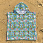 Summer Surf Kid's Hooded Towel Poncho