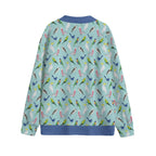 Australian Birds Unisex V-neck Cardigan With Button Closure