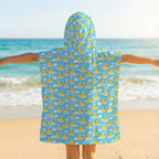 Rubber Ducks Kid's Hooded Towel Poncho