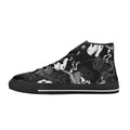 Dinosaur Skeleton Women's High Top Canvas Shoes US12 Womens Classic High Top Shoes Printed Offshore