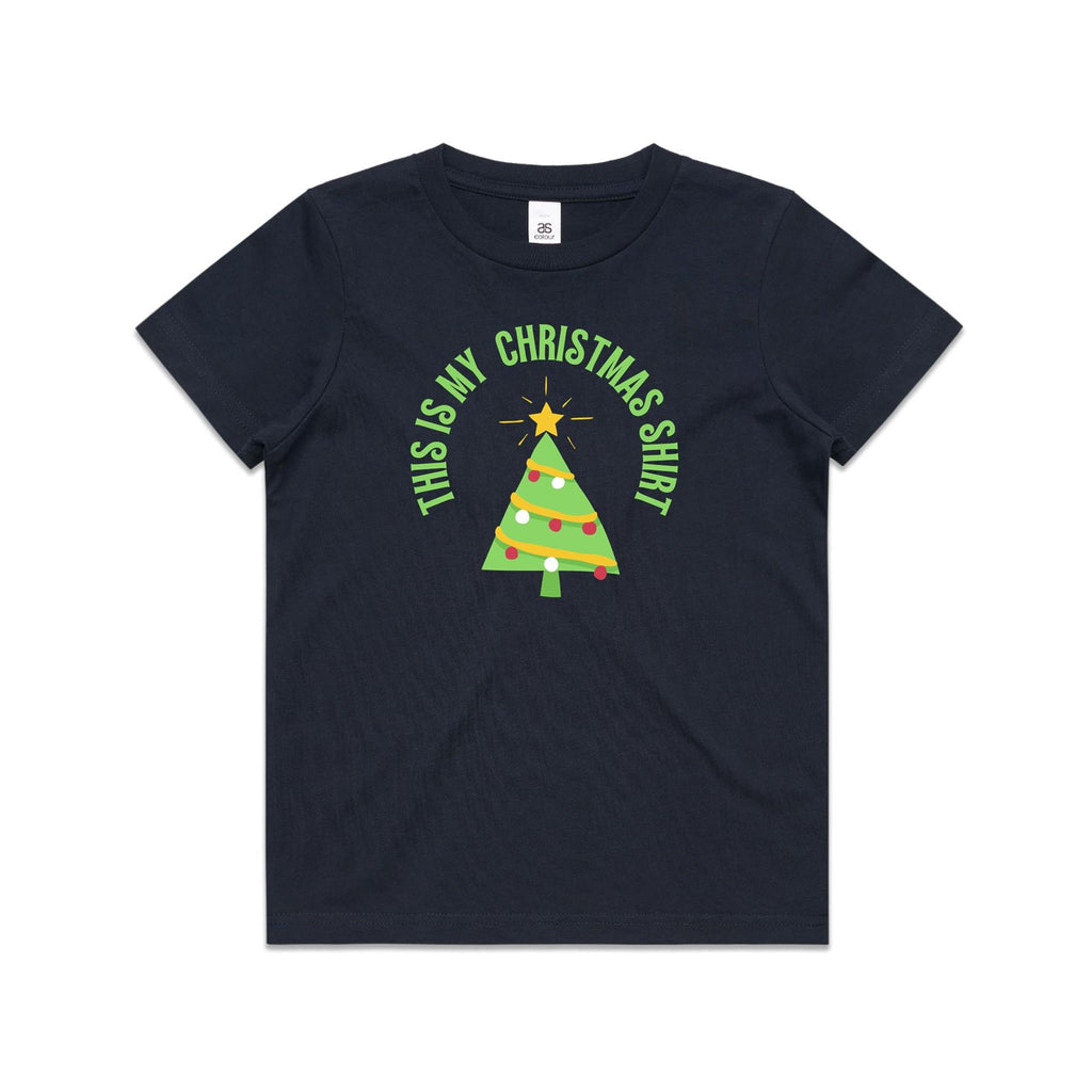 This Is My Christmas Shirt - Kids Youth T-shirt