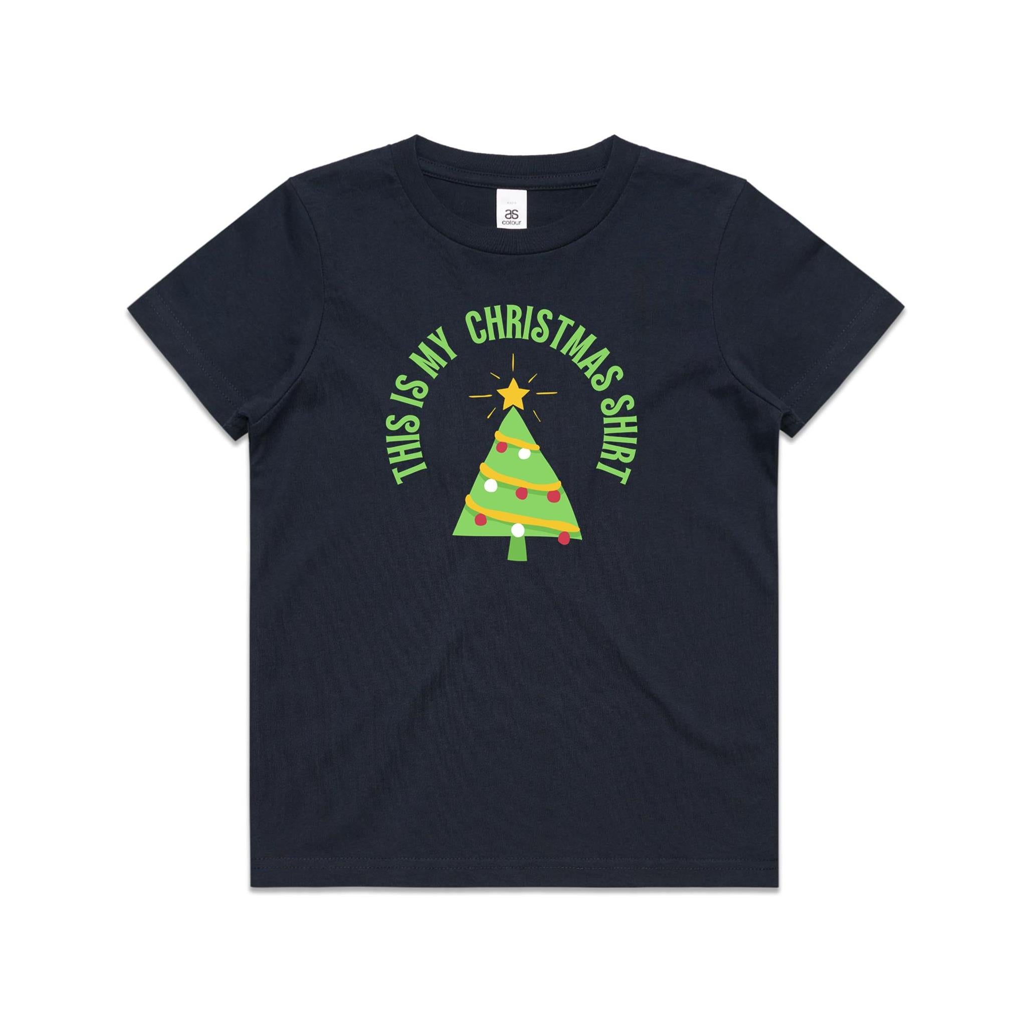 This Is My Christmas Shirt - Kids Youth T-shirt