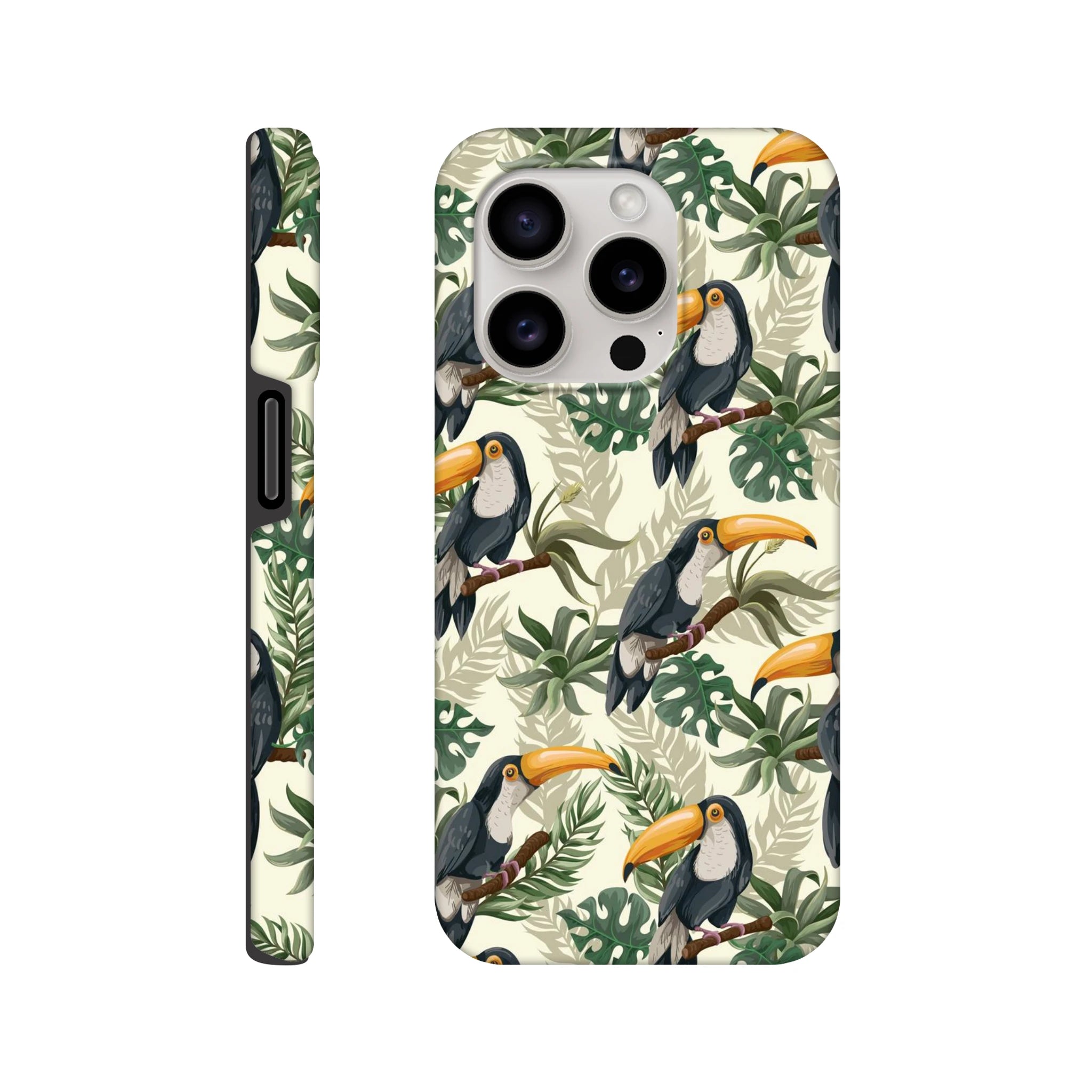 Toucan Jungle - Apple iPhone Tough case iPhone 15 Pro iPhone Tough Case animal Globally Fulfilled