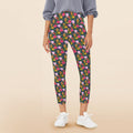 Tropical Floral Women's High Waist Pockets Yoga Leggings 5XL Women's High Waist Pockets Yoga Leggings Plants Printed Offshore