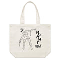 Mummy Needs A Coffee Shoulder Canvas Tote Bag Default Title Large Tote Bag Coffee Mum Printed In Australia