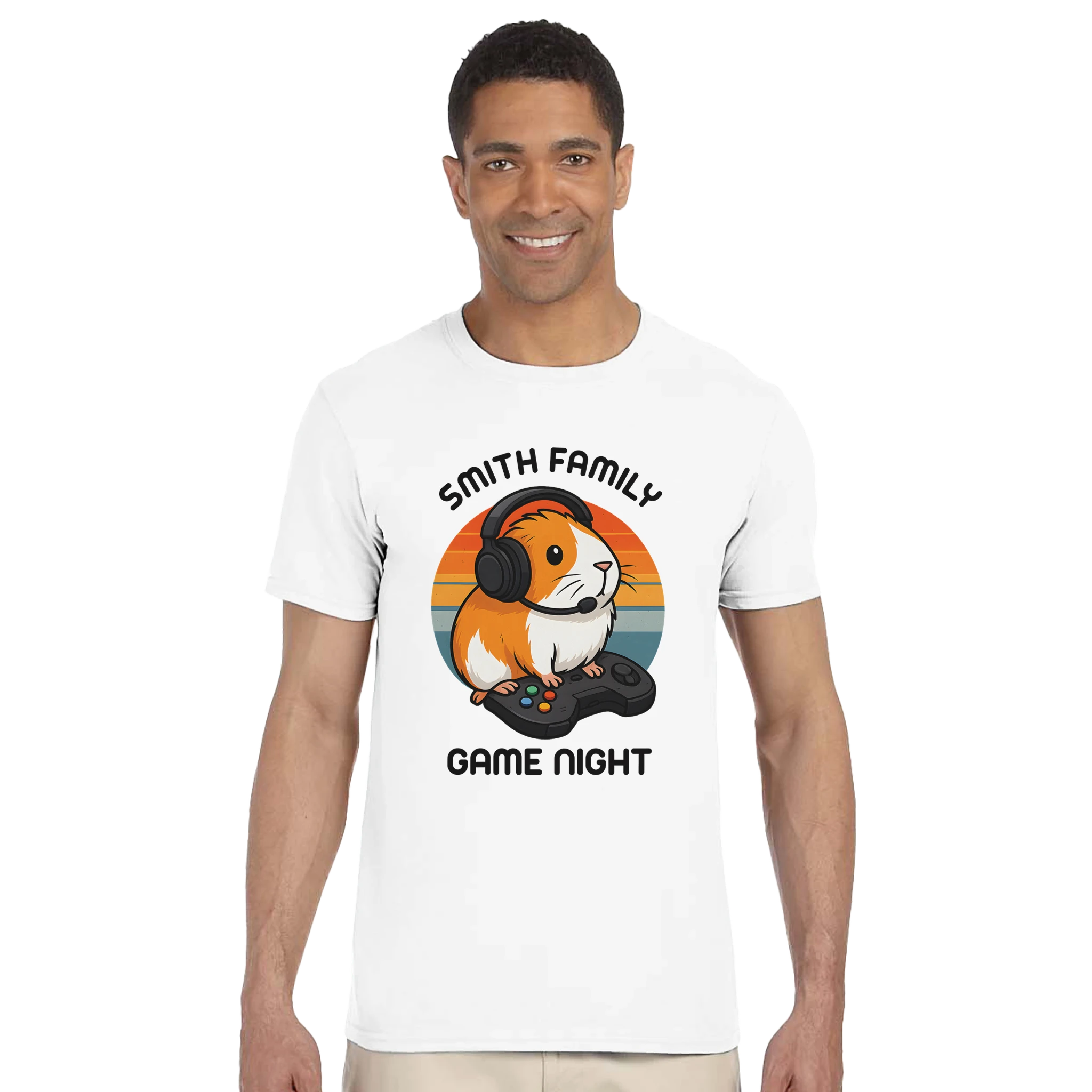 Family Game Night - Personalised T-shirt Personalised T-shirt customise Games Globally Fulfilled personalise