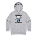Glass Half Full Women's AS Colour Hoodie