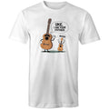 Uke I Am Your Father, Guitar Ukulele Men's AS Colour T-Shirt White Mens T-shirt Dad Music Printed In Australia