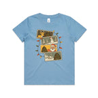 Retro Christmas Cards - Kids Youth T-shirt