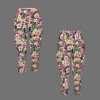 Flamingo Jungle Women's High Waist Pocket Capri Yoga Leggings Women's High Waist Capri Yoga Leggings animal Printed Offshore