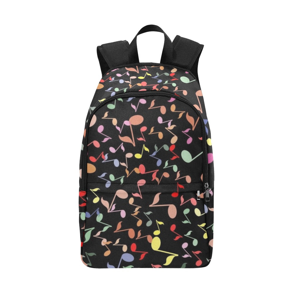 Quavers, Music Notes - Fabric Backpack