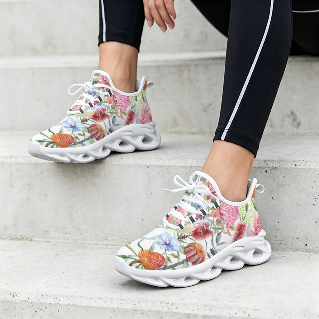 Australian Flowers Women's Twisted Sole Sneakers