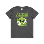 Aliens Don't Believe In You Either Kids AS Colour T-shirt