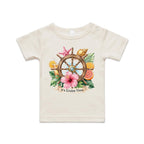 It's Cruise Time Baby Cruise T-shirt Natural Baby Cruise T-shirt Cruise Printed In Australia