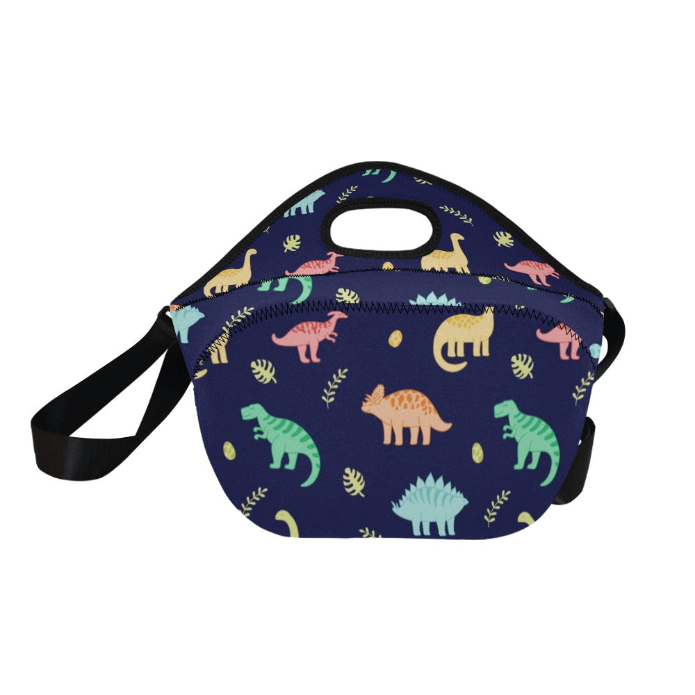 Dinosaurs - Neoprene Lunch Bag Neoprene Lunch Bag Printed Offshore