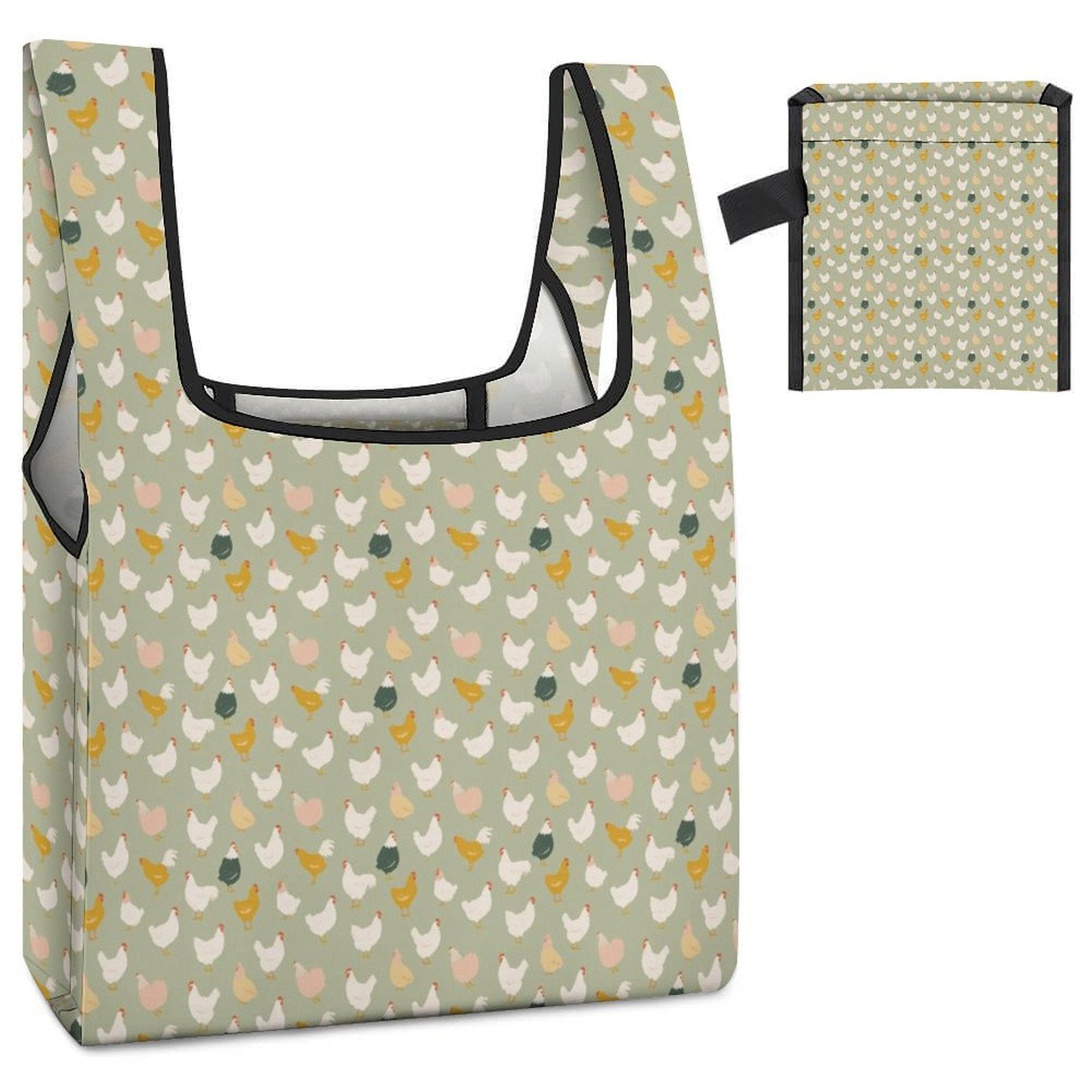 Chicken Life Foldable Shopping Bag