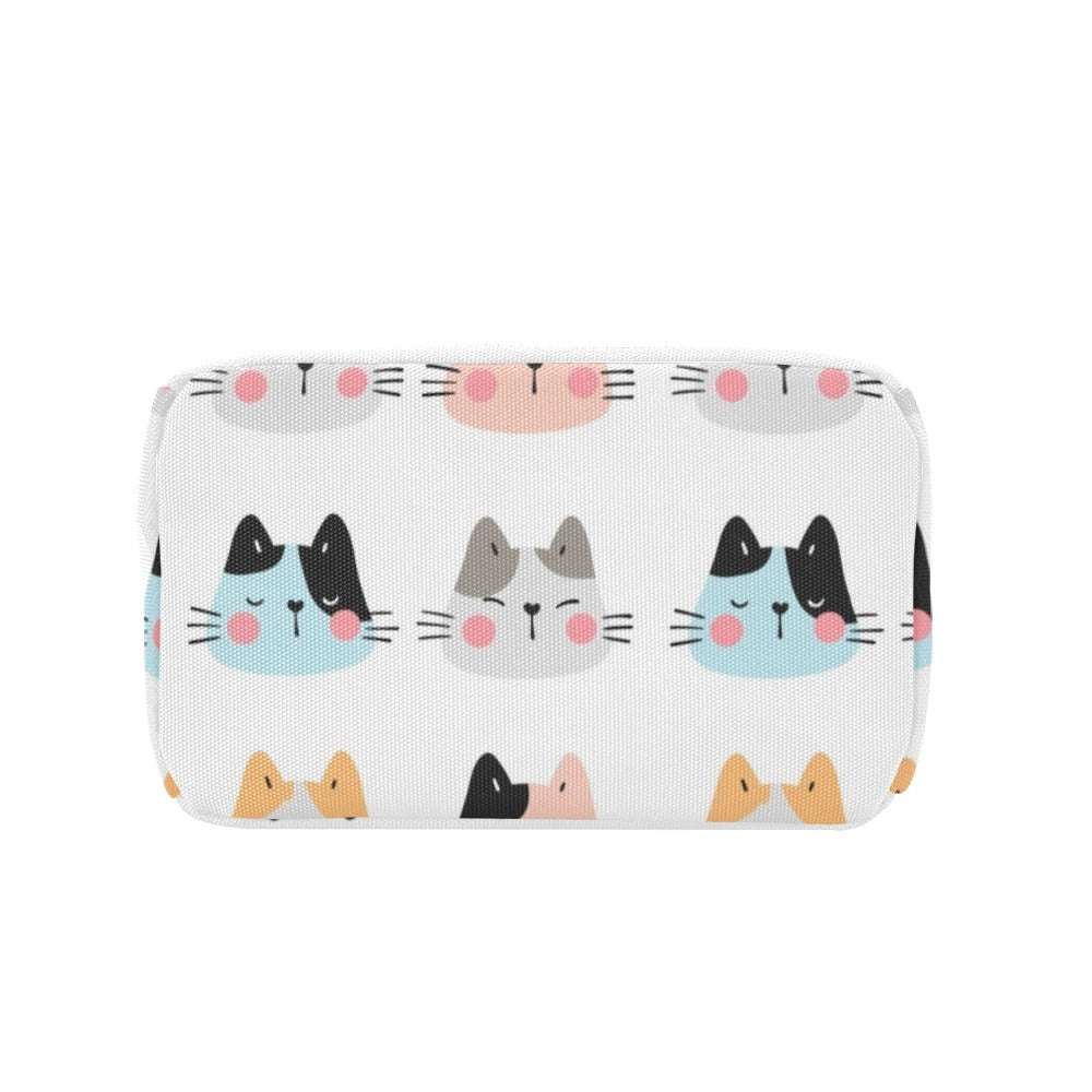 Cat Faces - Zipper Lunch Bag Zipper Lunch Bag Printed Offshore